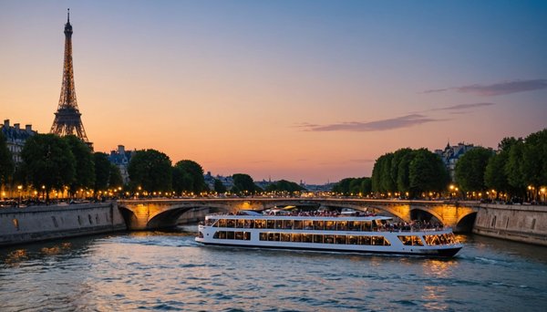 Découvrez les dîners-croisières sur la seine à paris